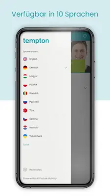 myTempton android App screenshot 5
